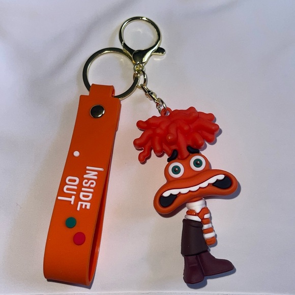 Keychain inside out 2 anxiety - Picture 1 of 8
